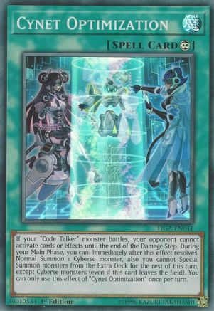 Cynet Optimization (FIGA-EN041) - Fists of the Gadgets 1st Edition - Premium Yugioh Single from Konami - Just $0.47! Shop now at Game Crave Tournament Store