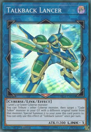 Talkback Lancer (FIGA-EN046) - Fists of the Gadgets 1st Edition - Premium Yugioh Single from Konami - Just $0.25! Shop now at Game Crave Tournament Store