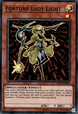 Fortune Lady Light (OP11-EN004) - OTS Tournament Pack 11 Unlimited - Premium Yugioh Single from Konami - Just $0.32! Shop now at Game Crave Tournament Store