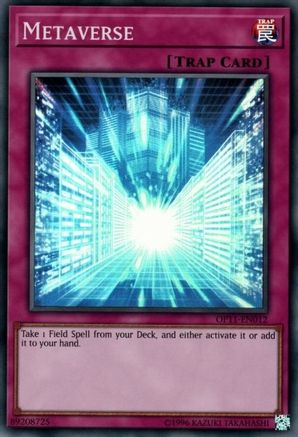 Metaverse (OP11-EN012) - OTS Tournament Pack 11 Unlimited - Premium Yugioh Single from Konami - Just $0.89! Shop now at Game Crave Tournament Store