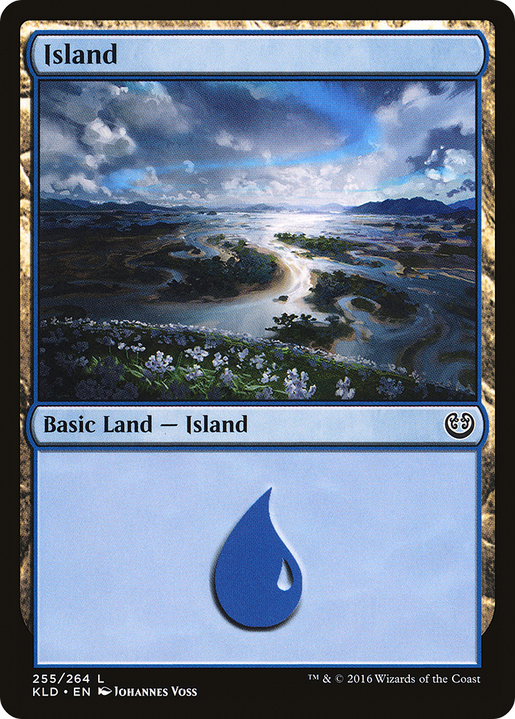 Island (KLD-255) - Kaladesh - Premium MTG Single from Wizards of the Coast - Just $0.25! Shop now at Game Crave Tournament Store