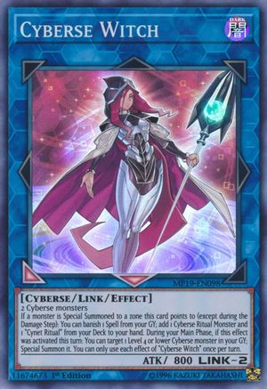 Cyberse Witch (MP19-EN098) - 2019 Gold Sarcophagus Tin Mega Pack Unlimited - Premium Yugioh Single from Konami - Just $0.25! Shop now at Game Crave Tournament Store