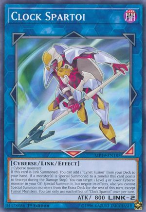 Clock Spartoi (MP19-EN185) - 2019 Gold Sarcophagus Tin Mega Pack Unlimited - Premium Yugioh Single from Konami - Just $0.25! Shop now at Game Crave Tournament Store
