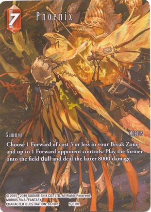 Phoenix - 5-019L (Full Art) (DECK EXCLUSIVE CARDS) - Premium Final Fantasy Single from Deck Exclusive Cards - Just $2.28! Shop now at Game Crave Tournament Store