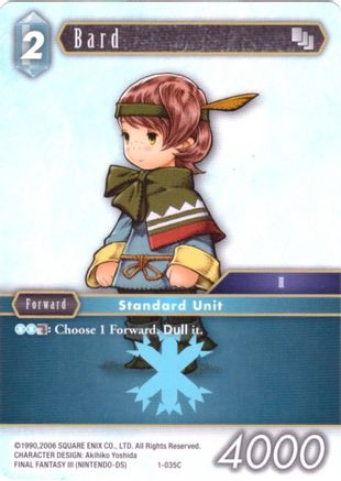 Bard (Arc) - 1-035C (DECK EXCLUSIVE CARDS) - Premium Final Fantasy Single from Deck Exclusive Cards - Just $0.94! Shop now at Game Crave Tournament Store