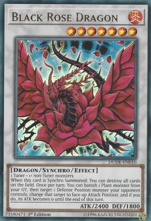 Black Rose Dragon (DUDE-EN010) - Duel Devastator 1st Edition - Premium Yugioh Single from Konami - Just $0.57! Shop now at Game Crave Tournament Store