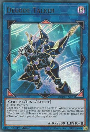 Decode Talker (DUDE-EN023) - Duel Devastator 1st Edition - Premium Yugioh Single from Konami - Just $0.25! Shop now at Game Crave Tournament Store