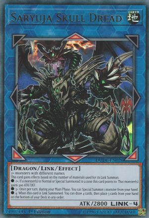 YuGiOh Duel Devastator Ultra Rare Saryuja Skull Dread DUDE-EN026