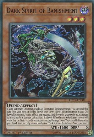 Dark Spirit of Banishment (LED5-EN002) - Legendary Duelists: Immortal Destiny 1st Edition - Premium Yugioh Single from Konami - Just $0.71! Shop now at Game Crave Tournament Store