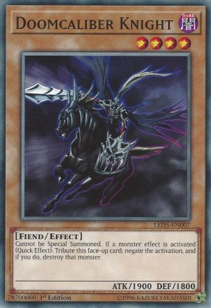 Doomcaliber Knight (LED5-EN007) - Legendary Duelists: Immortal Destiny 1st Edition - Premium Yugioh Single from Konami - Just $0.25! Shop now at Game Crave Tournament Store