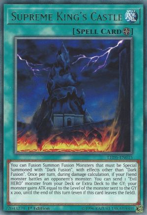Supreme King's Castle (LED5-EN015) - Legendary Duelists: Immortal Destiny 1st Edition - Premium Yugioh Single from Konami - Just $0.62! Shop now at Game Crave Tournament Store