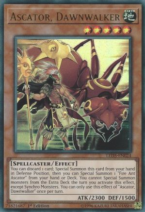 Ascator, Dawnwalker (LED5-EN024) - Legendary Duelists: Immortal Destiny 1st Edition - Premium Yugioh Single from Konami - Just $0.50! Shop now at Game Crave Tournament Store