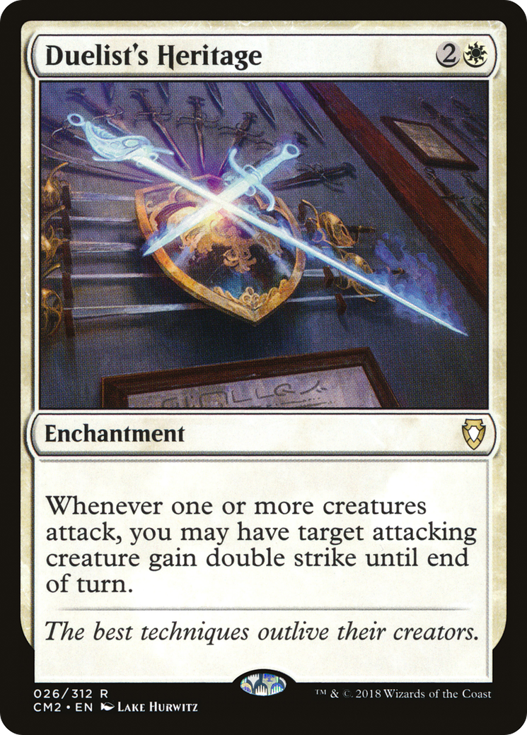 Duelist's Heritage (CM2-026) - Commander Anthology Volume II - Premium MTG Single from Wizards of the Coast - Just $0.21! Shop now at Game Crave Tournament Store