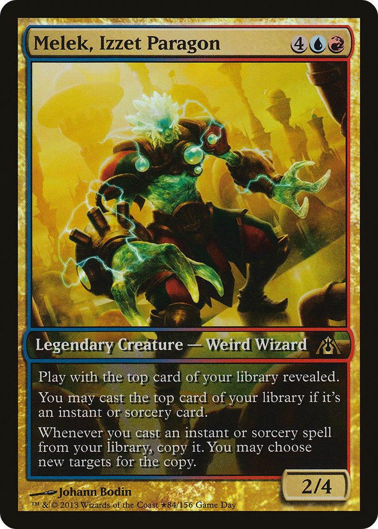 Melek, Izzet Paragon (PDGM-084) - Dragon's Maze Promos Foil - Premium MTG Single from Wizards of the Coast - Just $2.10! Shop now at Game Crave Tournament Store