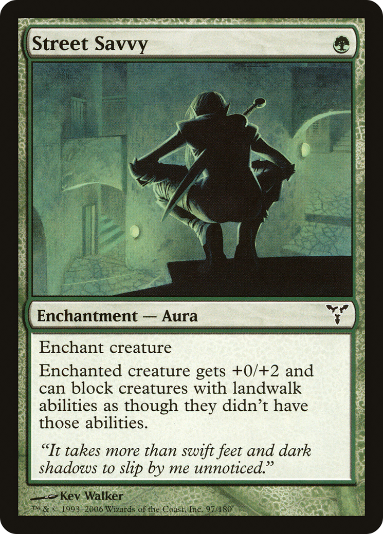 Street Savvy (DIS-097) - Dissension Foil - Premium MTG Single from Wizards of the Coast - Just $0.25! Shop now at Game Crave Tournament Store
