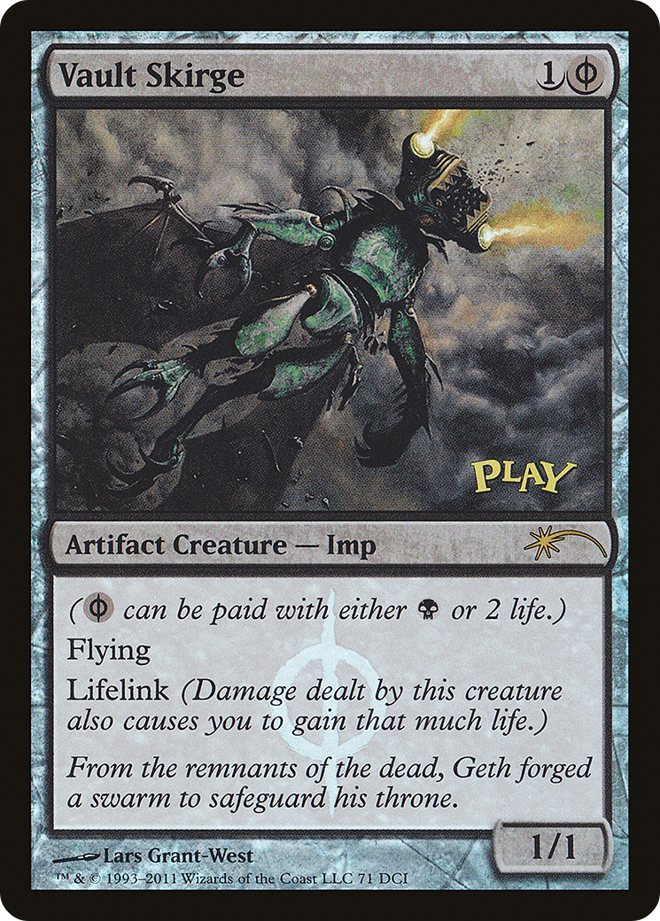 Vault Skirge (PDCI-071) - DCI Promos Foil - Premium MTG Single from Wizards of the Coast - Just $0.28! Shop now at Game Crave Tournament Store