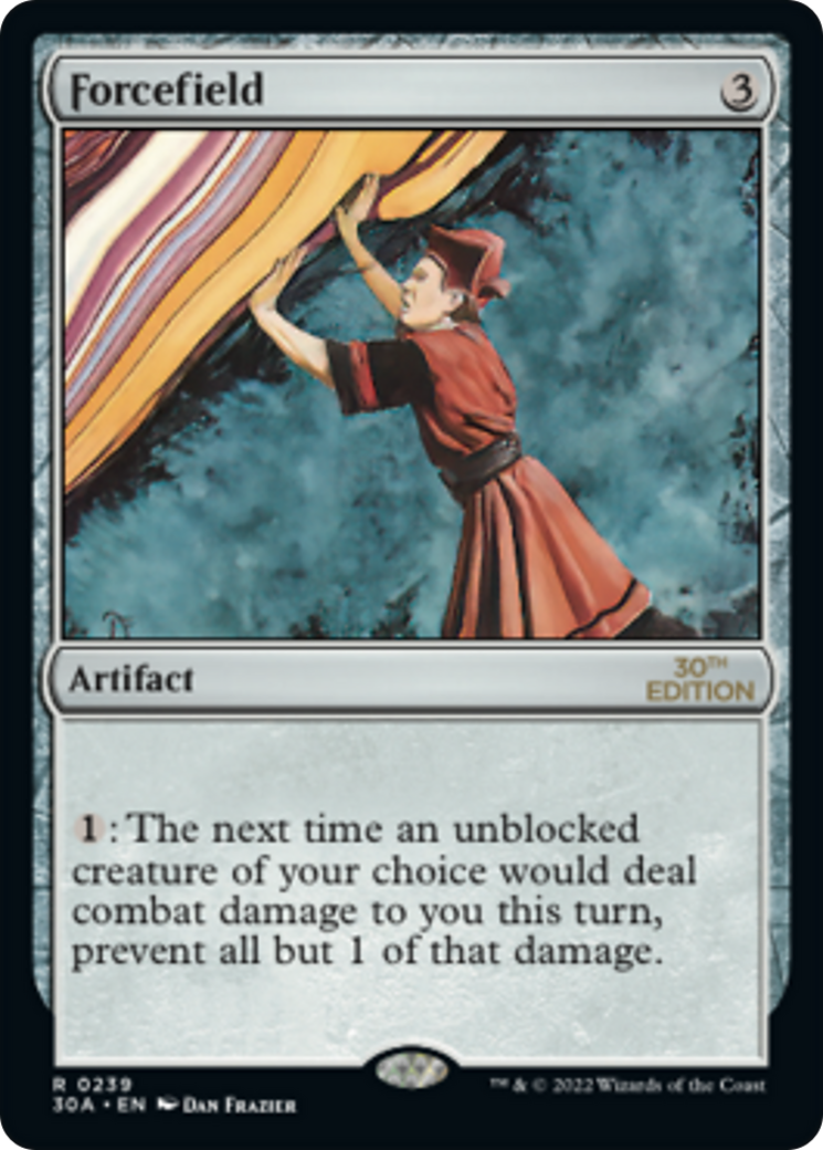 Forcefield (30A-239) - 30th Anniversary Edition - Premium MTG Single from Wizards of the Coast - Just $65.06! Shop now at Game Crave Tournament Store