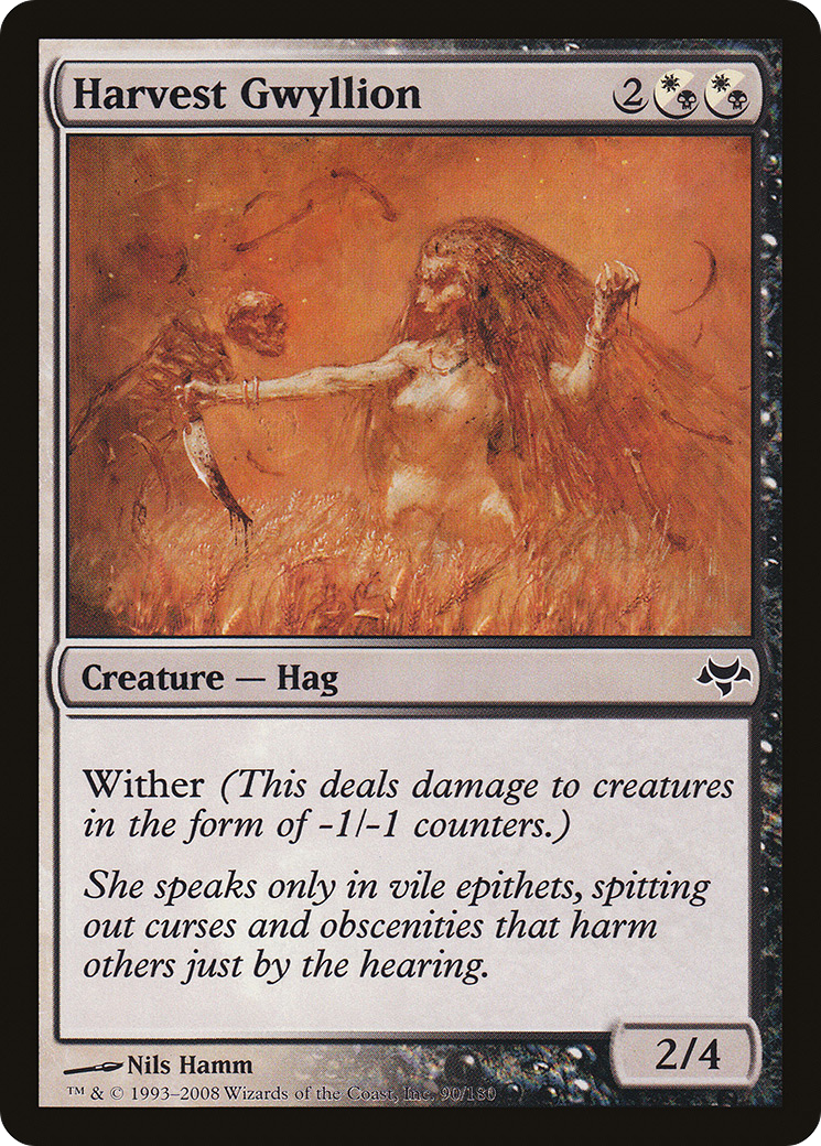 Harvest Gwyllion (EVE-090) - Eventide Foil - Premium MTG Single from Wizards of the Coast - Just $0.08! Shop now at Game Crave Tournament Store