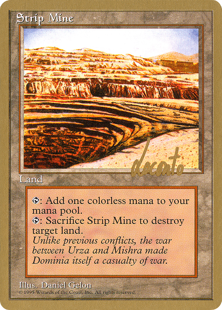 Strip Mine (PTC-ML363) - Pro Tour Collector Set - Premium MTG Single from Wizards of the Coast - Just $10.13! Shop now at Game Crave Tournament Store