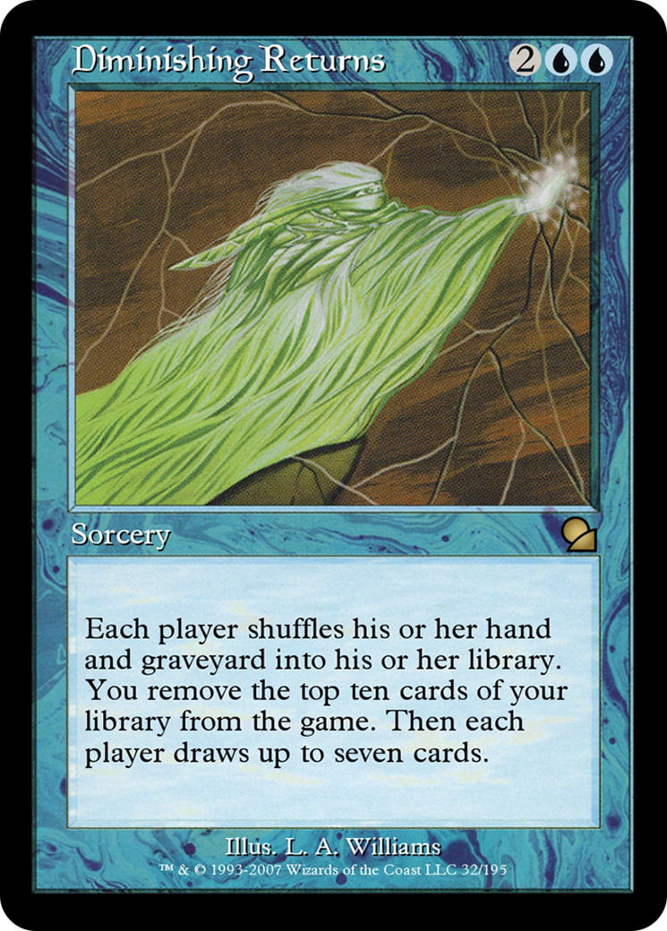 Diminishing Returns (ME1-032) - Masters Edition - Premium MTG Single from Wizards of the Coast - Just $0! Shop now at Game Crave Tournament Store