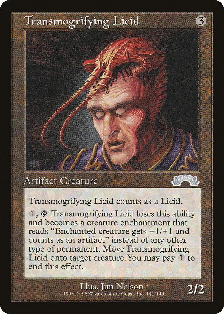 Transmogrifying Licid (EXO-141) - Exodus - Premium MTG Single from Wizards of the Coast - Just $0.10! Shop now at Game Crave Tournament Store