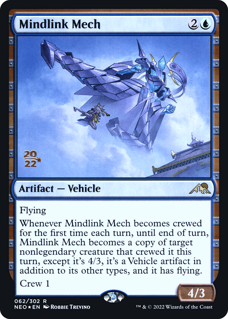 Mindlink Mech (PNEO-62S) - Kamigawa: Neon Dynasty Promos Foil - Premium MTG Single from Wizards of the Coast - Just $0.37! Shop now at Game Crave Tournament Store