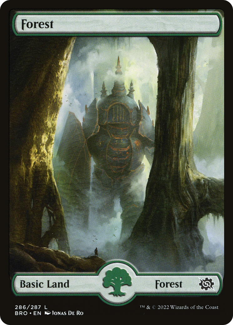 Forest (BRO-286) - The Brothers' War - Premium MTG Single from Wizards of the Coast - Just $0.08! Shop now at Game Crave Tournament Store