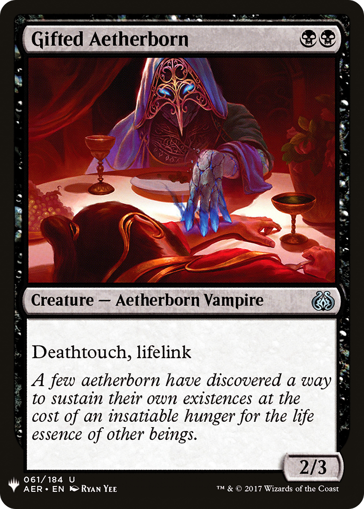Gifted Aetherborn (MB1-669) - Mystery Booster - Premium MTG Single from Wizards of the Coast - Just $0.08! Shop now at Game Crave Tournament Store