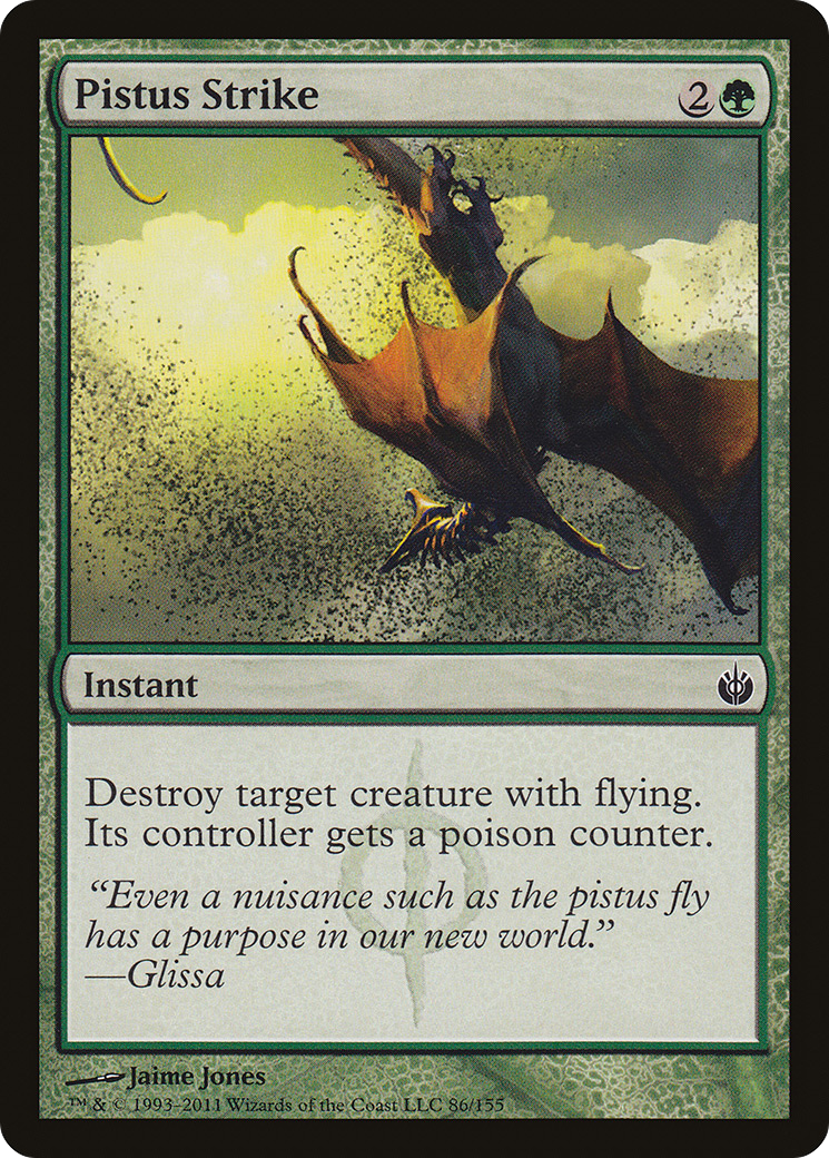 Pistus Strike (MBS-086) - Mirrodin Besieged - Premium MTG Single from Wizards of the Coast - Just $0.08! Shop now at Game Crave Tournament Store