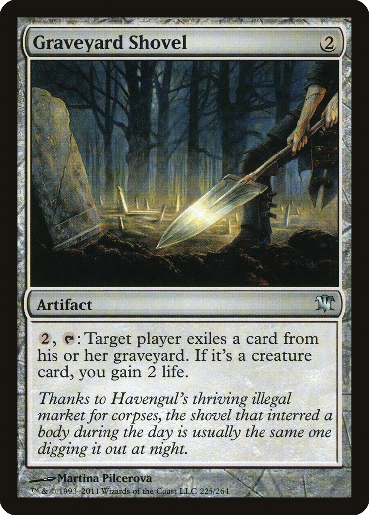 Graveyard Shovel (ISD-225) - Innistrad Foil - Premium MTG Single from Wizards of the Coast - Just $0.08! Shop now at Game Crave Tournament Store