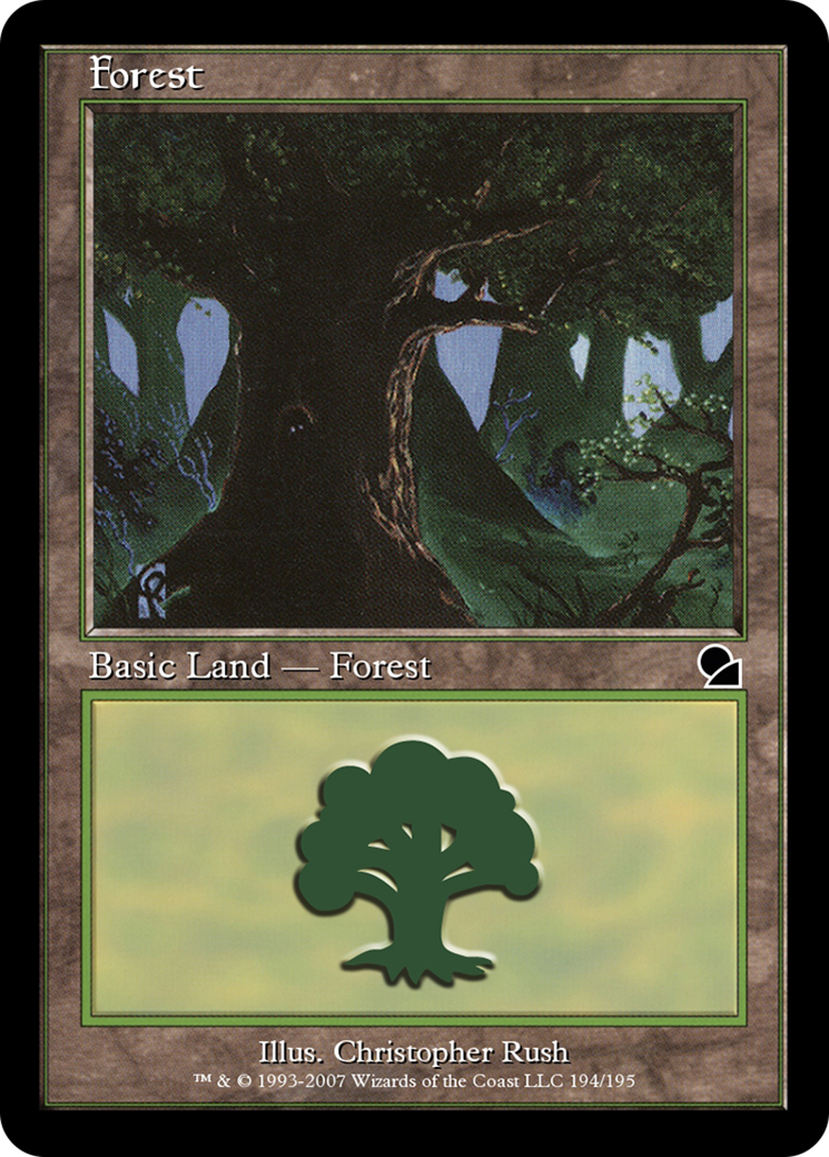 Forest (ME1-195) - Masters Edition Foil - Premium MTG Single from Wizards of the Coast - Just $0! Shop now at Game Crave Tournament Store