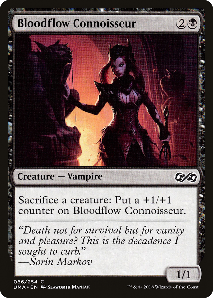 Bloodflow Connoisseur (UMA-086) - Ultimate Masters Foil - Premium MTG Single from Wizards of the Coast - Just $0.08! Shop now at Game Crave Tournament Store