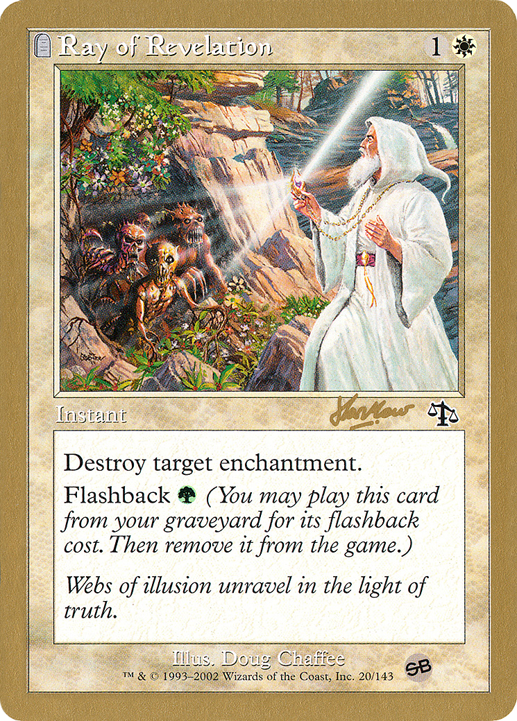 Ray of Revelation (WC02-SHH20SB) - World Championship Decks 2002: (tombstone) - Premium MTG Single from Wizards of the Coast - Just $0.08! Shop now at Game Crave Tournament Store