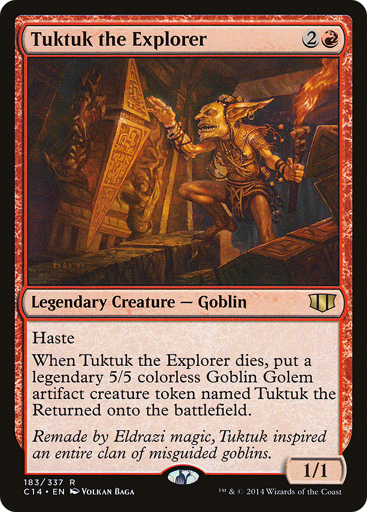Tuktuk the Explorer (C14-183) - Commander 2014 - Premium MTG Single from Wizards of the Coast - Just $0.08! Shop now at Game Crave Tournament Store