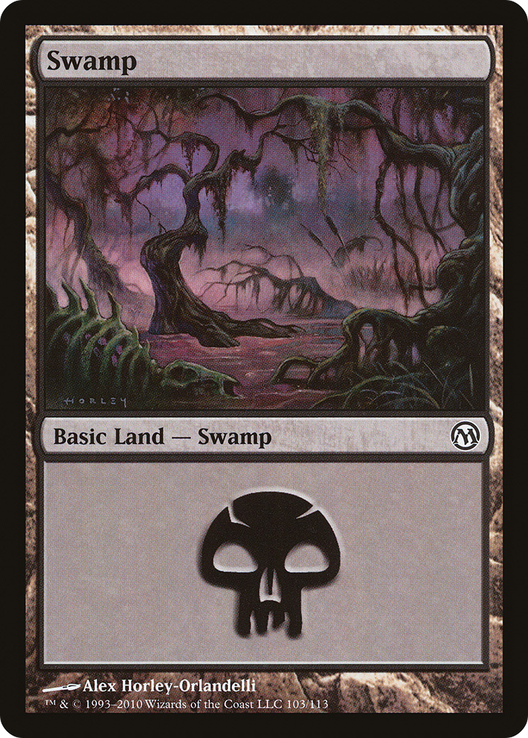 Swamp (DPA-103) - Duels of the Planeswalkers - Premium MTG Single from Wizards of the Coast - Just $0.08! Shop now at Game Crave Tournament Store