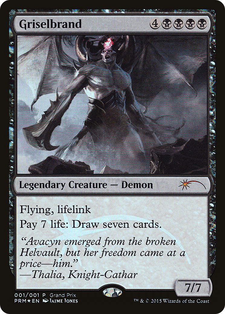 Griselbrand (PGPX-2015) - Grand Prix Promos Foil - Premium MTG Single from Wizards of the Coast - Just $2.25! Shop now at Game Crave Tournament Store