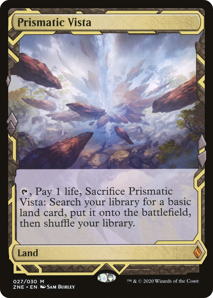 Prismatic Vista (ZNE-027) - Zendikar Rising Expeditions - Premium MTG Single from Wizards of the Coast - Just $8.91! Shop now at Game Crave Tournament Store