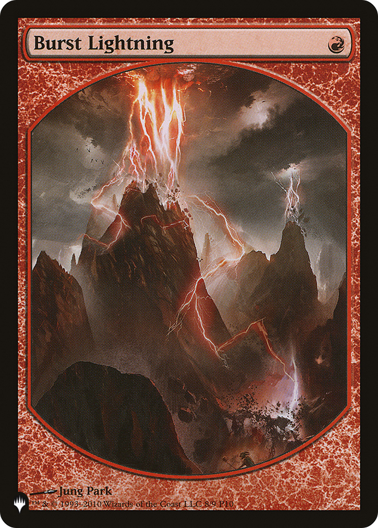 Burst Lightning (PLIST-126) - The List - Premium MTG Single from Wizards of the Coast - Just $1.90! Shop now at Game Crave Tournament Store