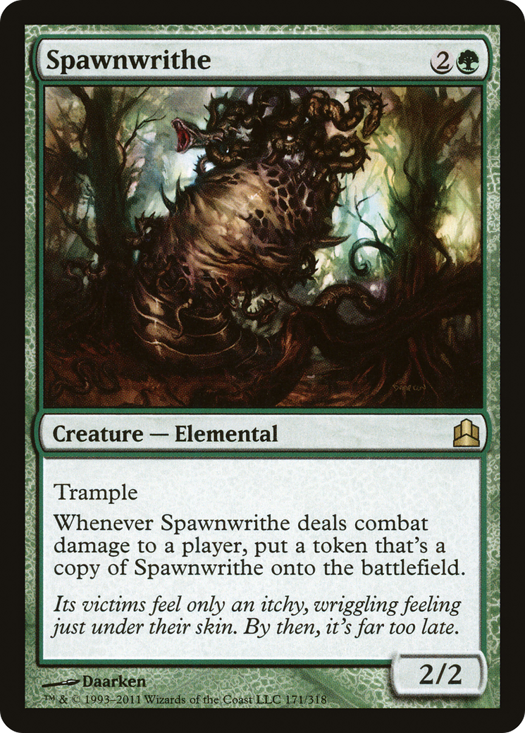 Spawnwrithe (CMD-171) - Commander 2011 - Premium MTG Single from Wizards of the Coast - Just $0.10! Shop now at Game Crave Tournament Store