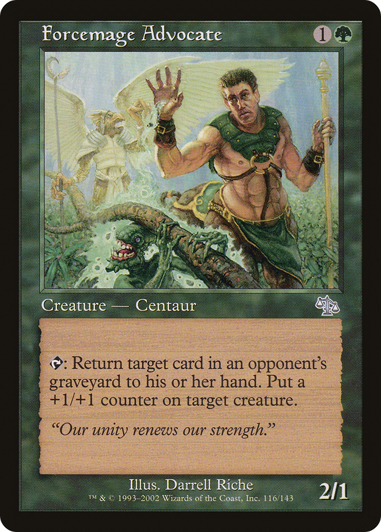 Forcemage Advocate (JUD-116) - Judgment - Premium MTG Single from Wizards of the Coast - Just $0.08! Shop now at Game Crave Tournament Store