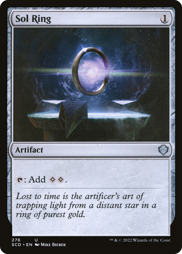 Sol Ring (SCD-276) - Starter Commander Decks - Premium MTG Single from Wizards of the Coast - Just $0.27! Shop now at Game Crave Tournament Store