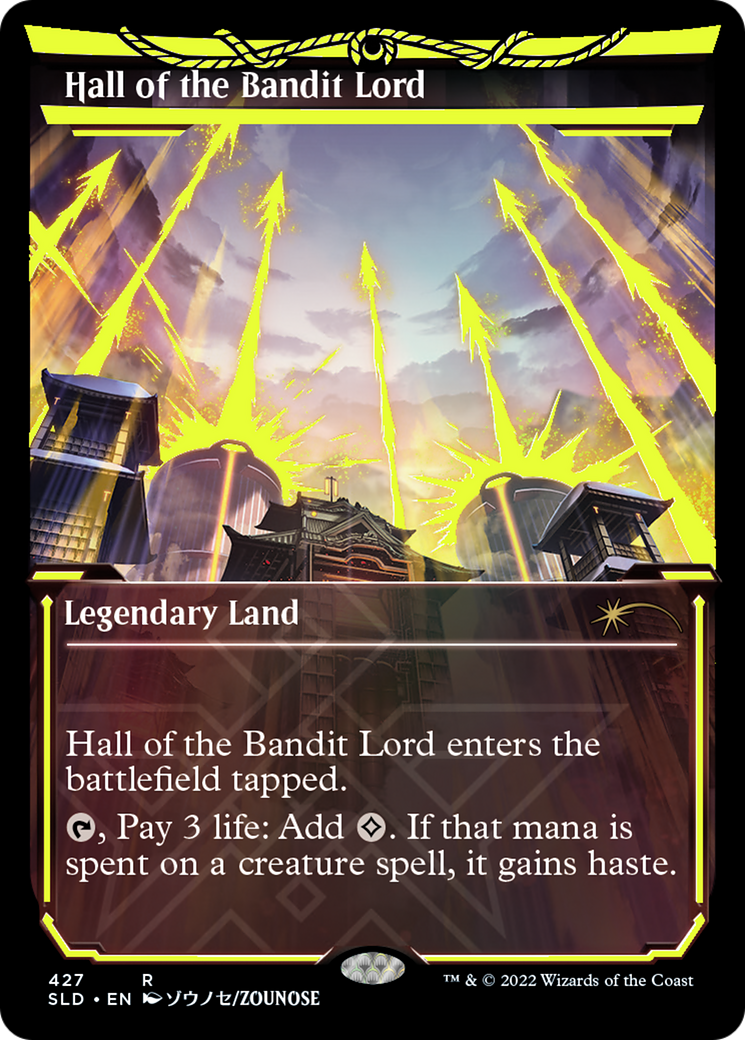 Hall of the Bandit Lord (SLD-427) - Secret Lair Drop: (Showcase) Foil - Premium MTG Single from Wizards of the Coast - Just $3.65! Shop now at Game Crave Tournament Store