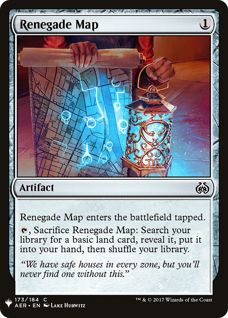 Renegade Map (MB1-1623) - Mystery Booster - Premium MTG Single from Wizards of the Coast - Just $0.25! Shop now at Game Crave Tournament Store