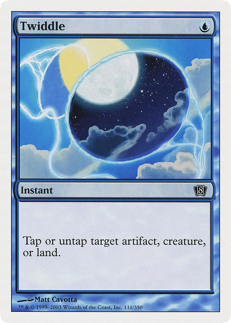 Twiddle (8ED-111) - Eighth Edition - Premium MTG Single from Wizards of the Coast - Just $0.24! Shop now at Game Crave Tournament Store
