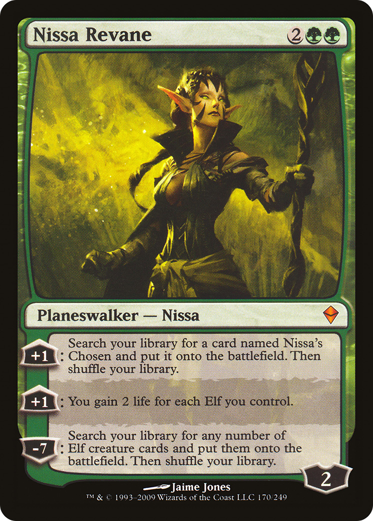 Nissa Revane (ZEN-170) - Zendikar - Premium MTG Single from Wizards of the Coast - Just $4.36! Shop now at Game Crave Tournament Store