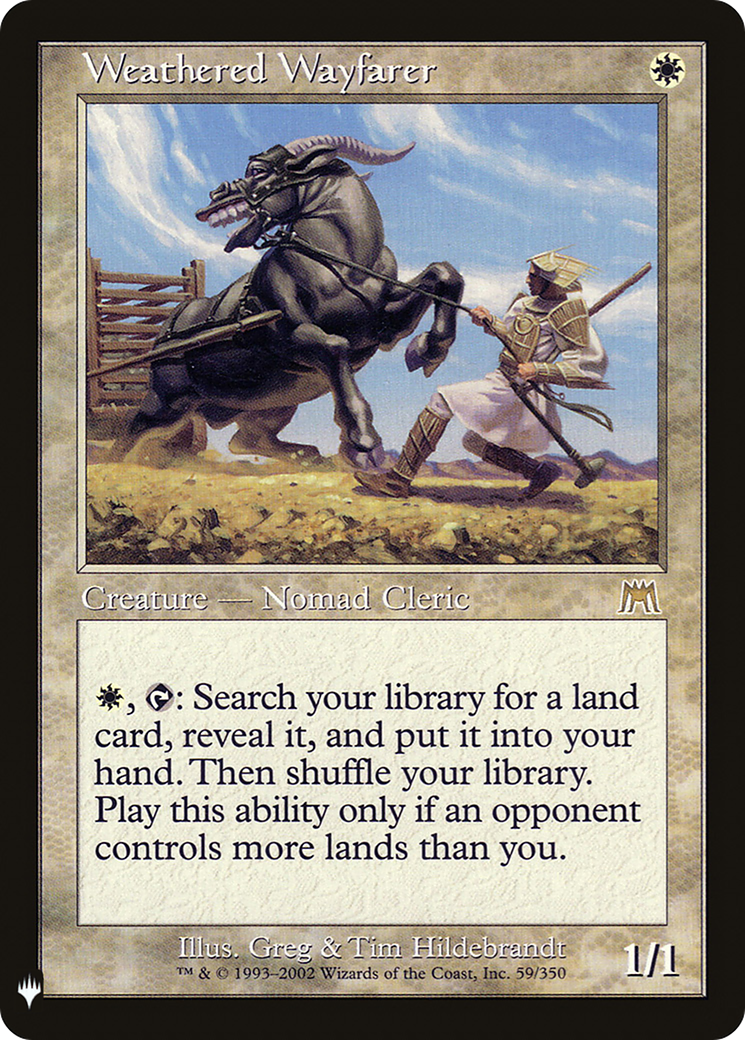 Weathered Wayfarer (MB1-274) - Mystery Booster - Premium MTG Single from Wizards of the Coast - Just $0.32! Shop now at Game Crave Tournament Store