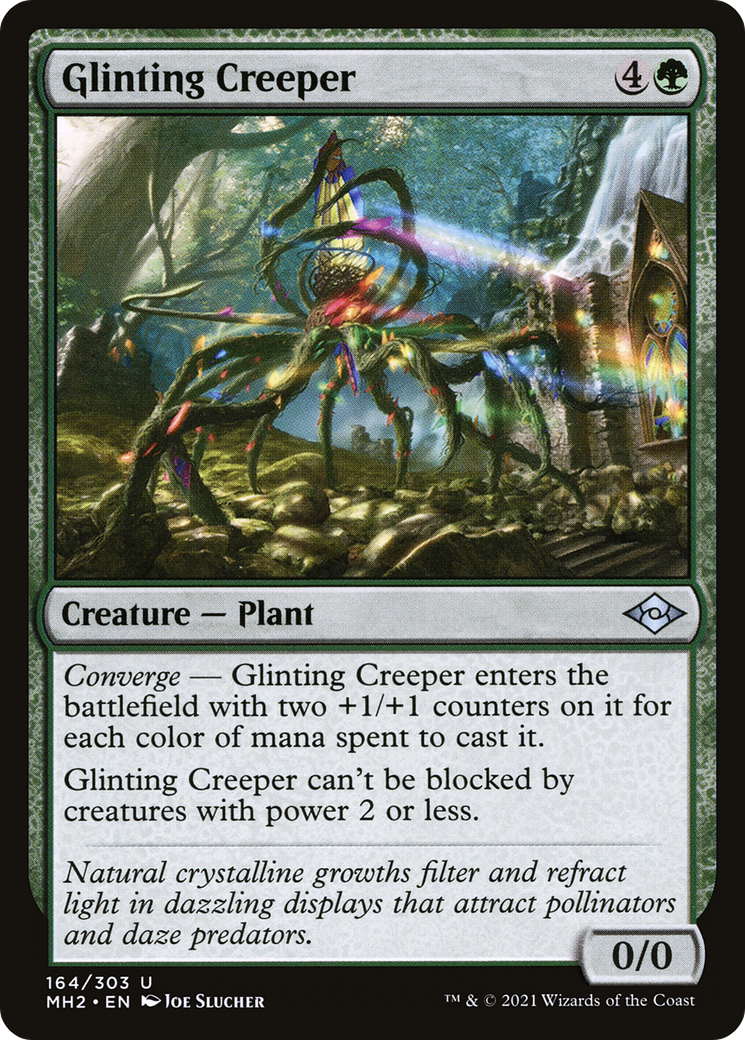 Glinting Creeper (MH2-164) - Modern Horizons 2 - Premium MTG Single from Wizards of the Coast - Just $0.08! Shop now at Game Crave Tournament Store
