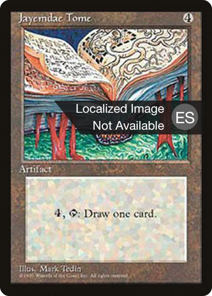 Jayemdae Tome (4BB-331) - Fourth Edition Foreign Black Border - Premium MTG Single from Wizards of the Coast - Just $31.96! Shop now at Game Crave Tournament Store