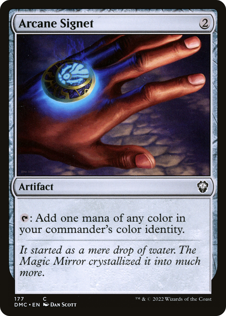 Arcane Signet (DMC-177) - Dominaria United Commander - Premium MTG Single from Wizards of the Coast - Just $0.10! Shop now at Game Crave Tournament Store