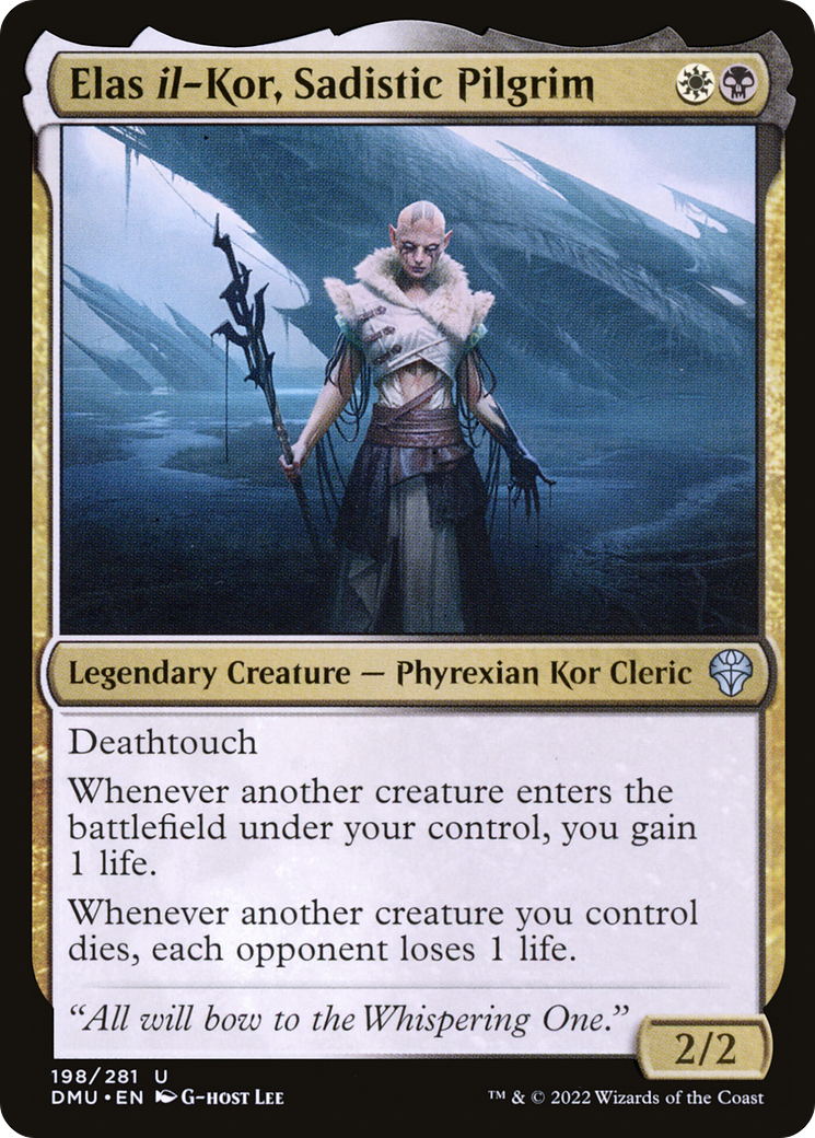 Elas il-Kor, Sadistic Pilgrim (DMU-198) - Dominaria United - Premium MTG Single from Wizards of the Coast - Just $0.38! Shop now at Game Crave Tournament Store